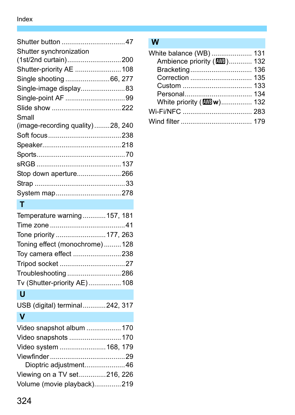 Canon EOS 1300D User Manual | Page 324 / 326