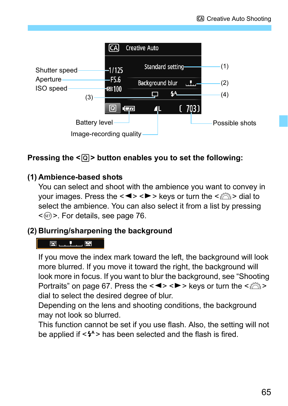 Canon EOS 1300D User Manual | Page 65 / 326