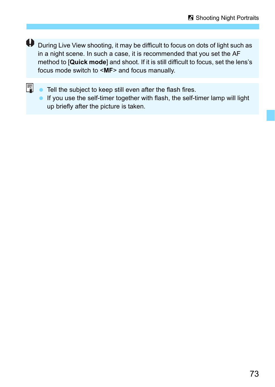 Canon EOS 1300D User Manual | Page 73 / 326