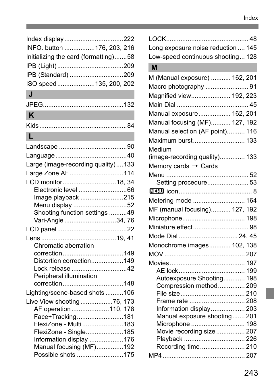 Canon EOS 80D User Manual | Page 245 / 308