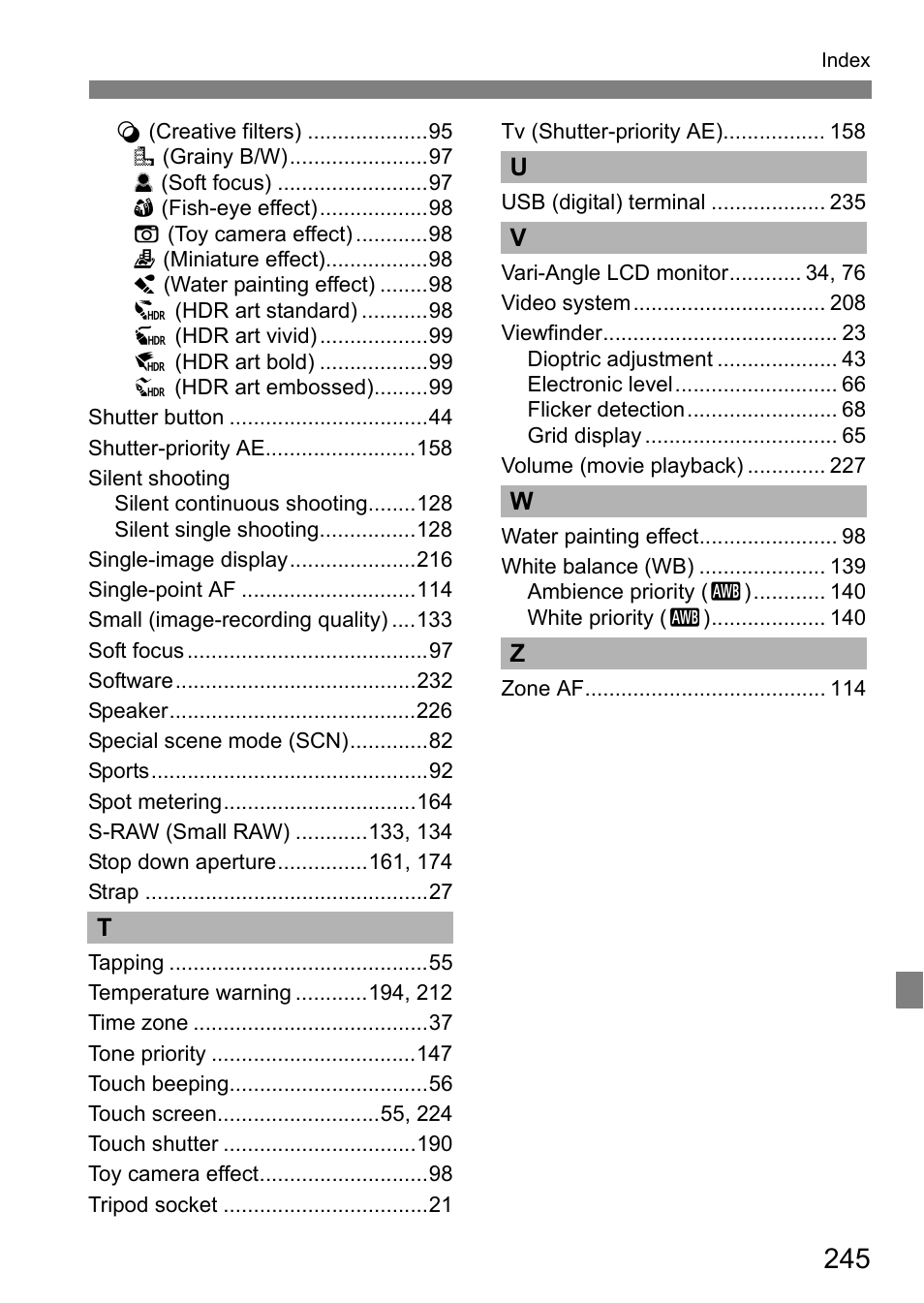 Canon EOS 80D User Manual | Page 247 / 308