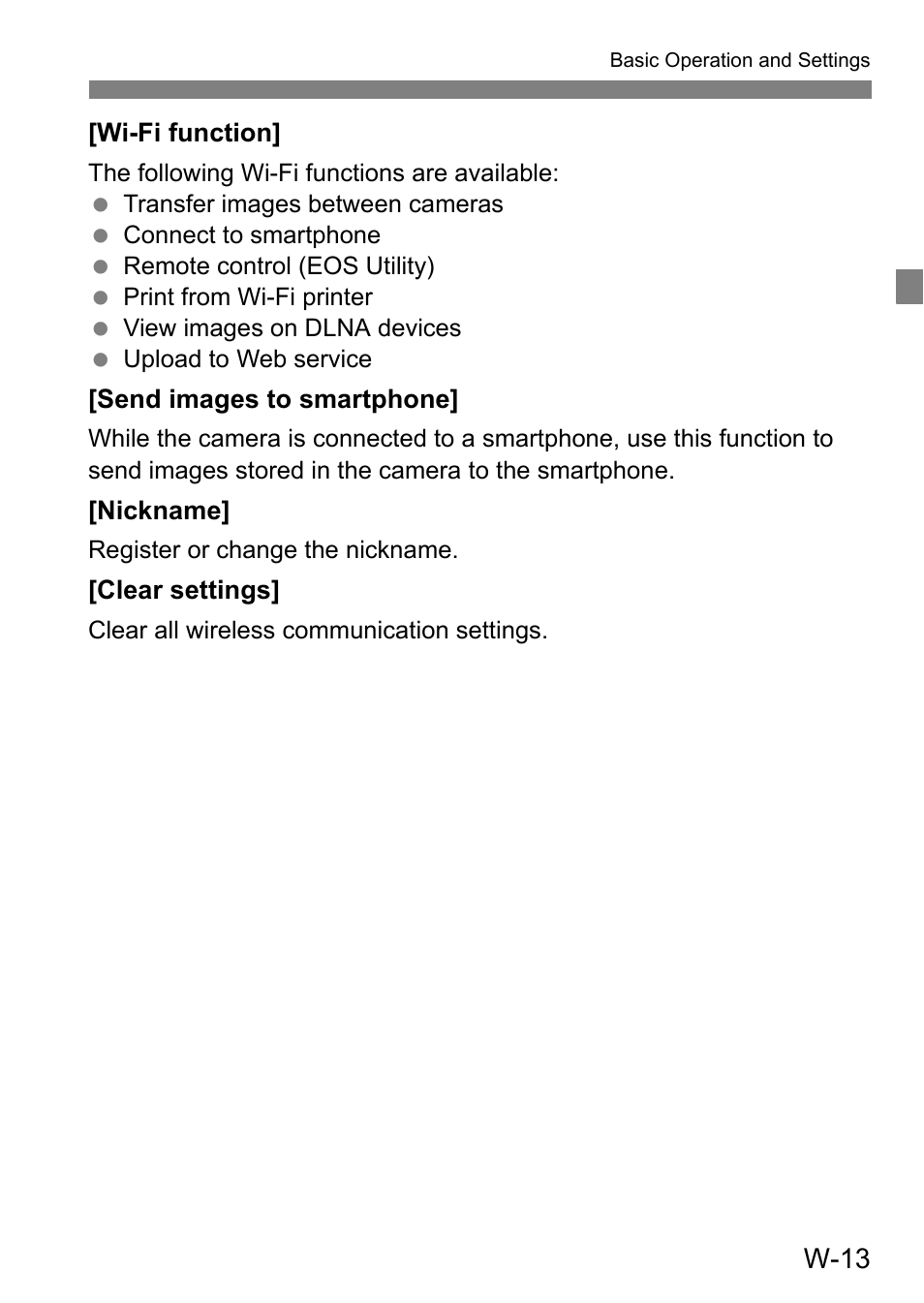 W-13 | Canon EOS 80D User Manual | Page 261 / 308