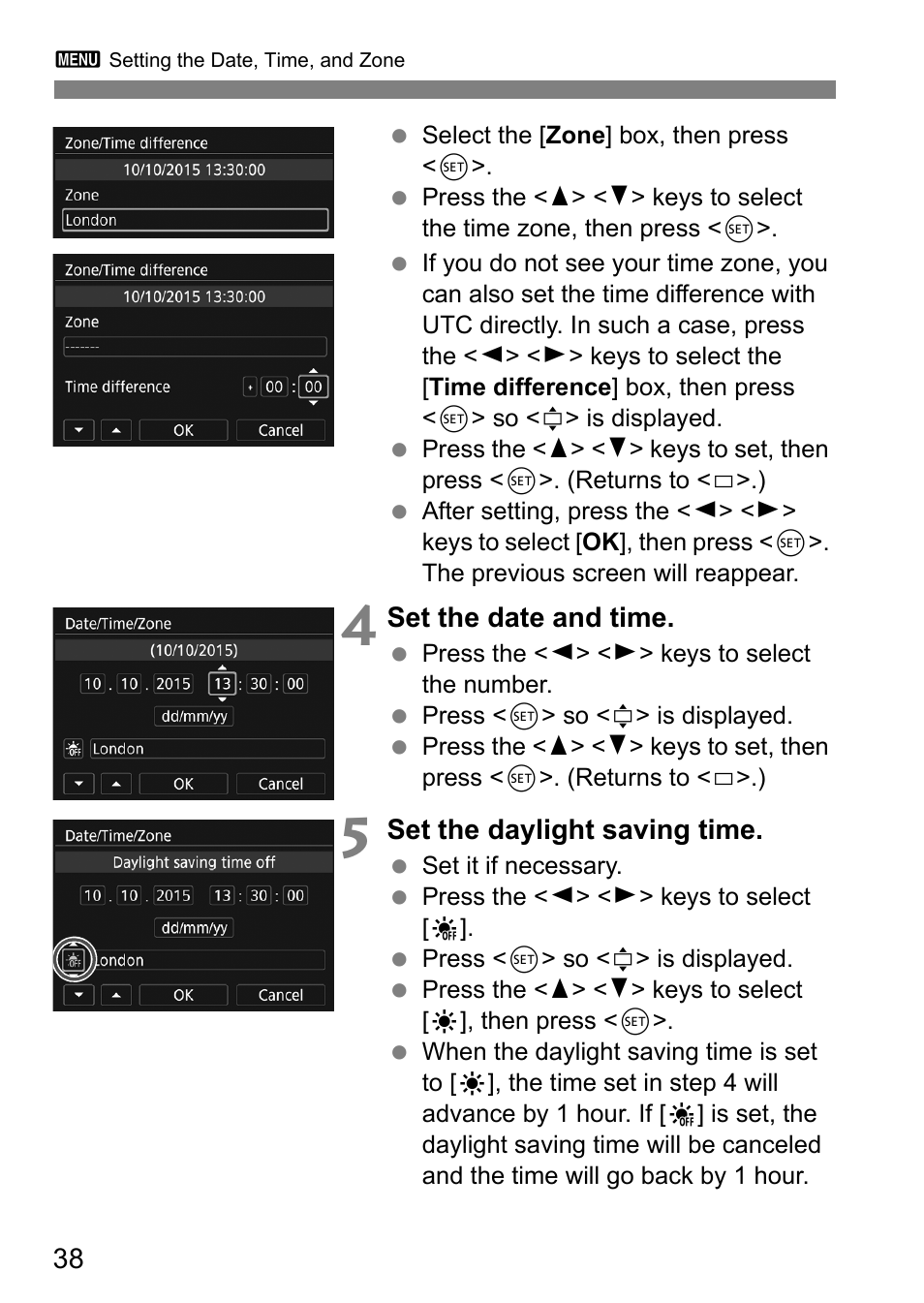Canon EOS 80D User Manual | Page 40 / 308