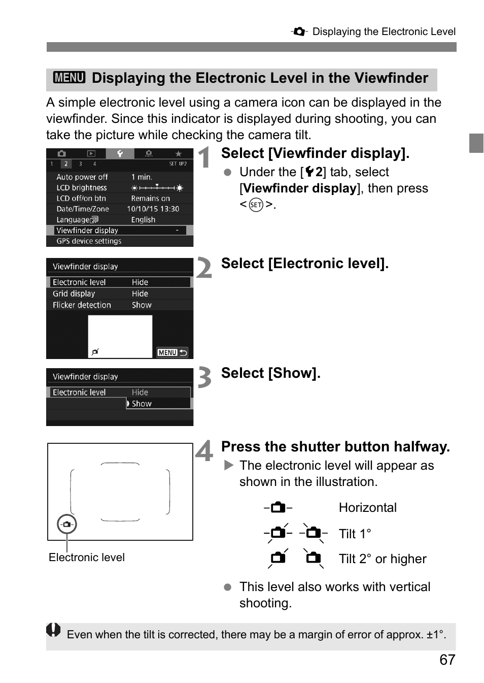 Canon EOS 80D User Manual | Page 69 / 308