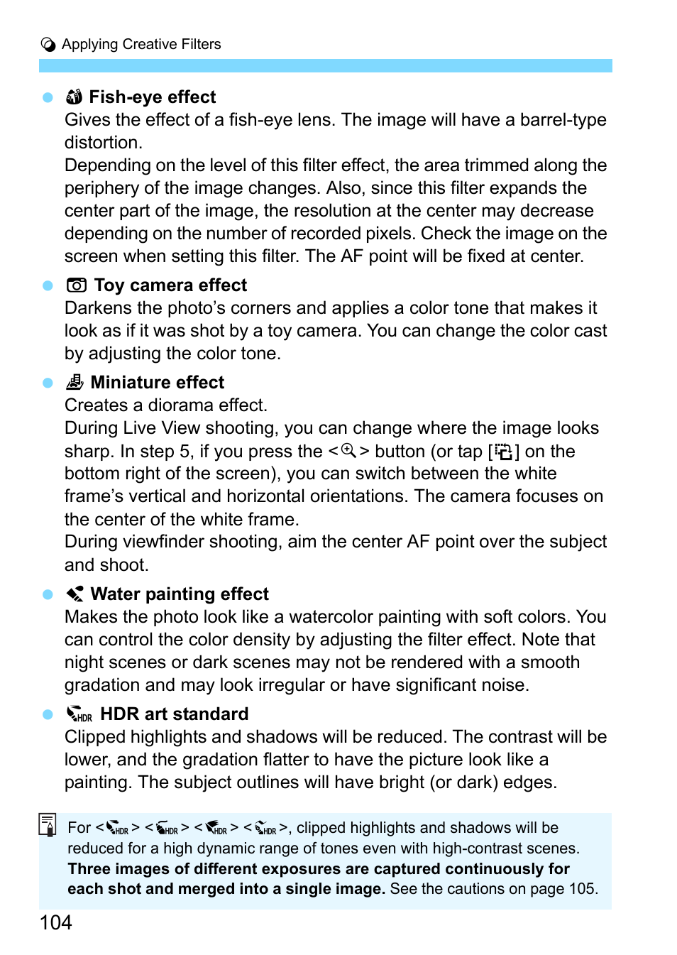 P.104 | Canon EOS 80D User Manual | Page 104 / 526