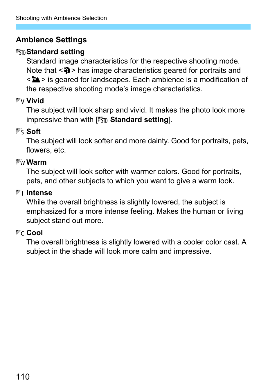 Canon EOS 80D User Manual | Page 110 / 526