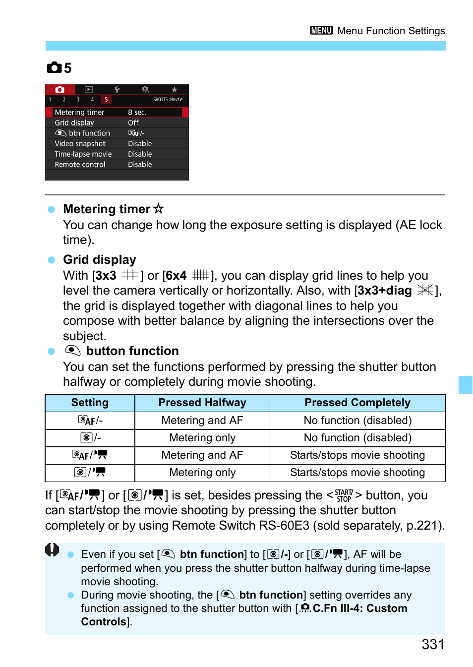 Canon EOS 80D User Manual | Page 331 / 526