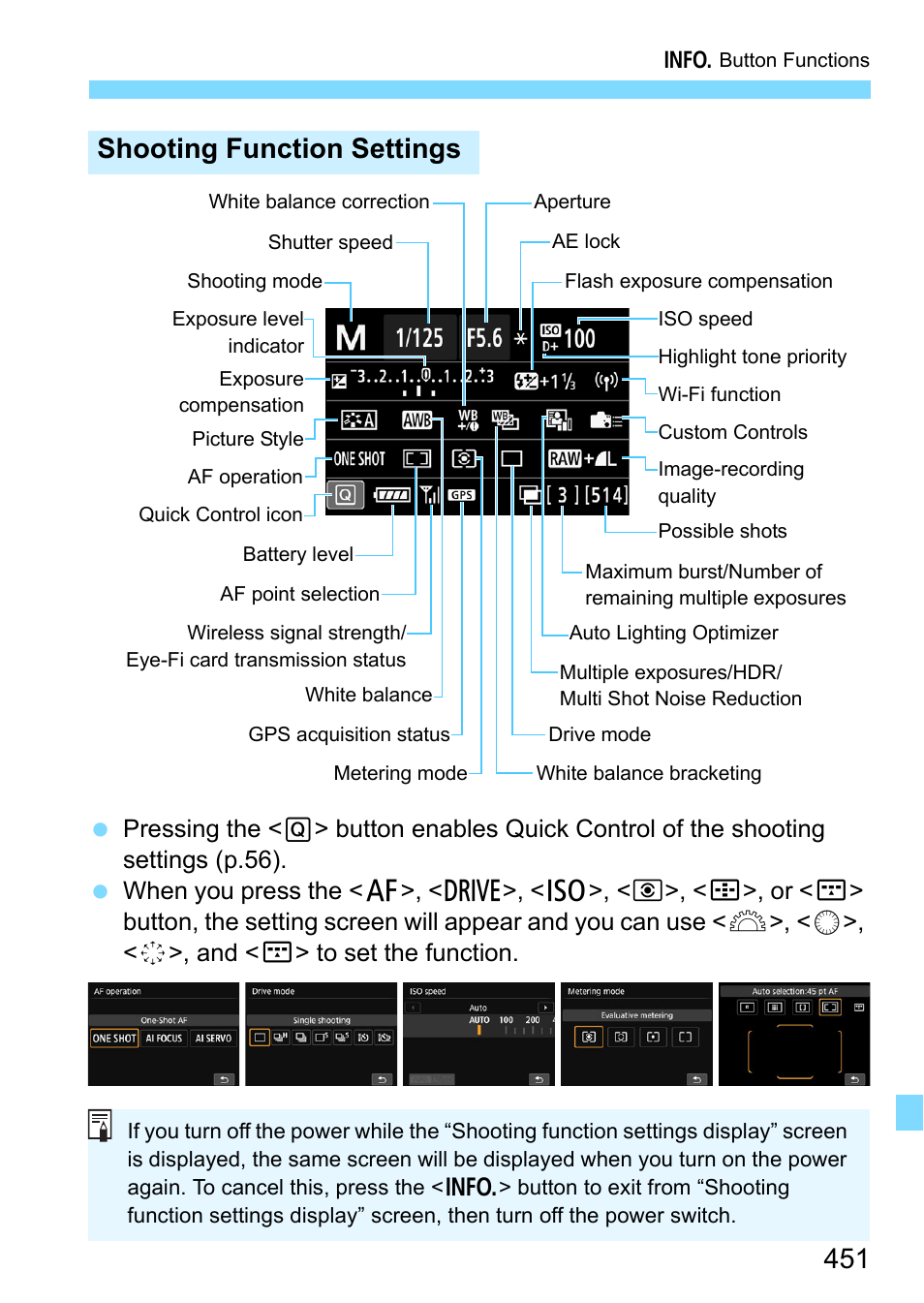 Shooting function settings | Canon EOS 80D User Manual | Page 451 / 526