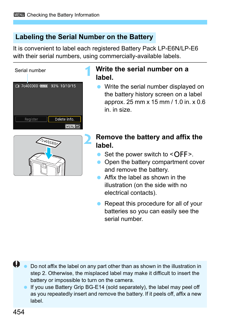 Canon EOS 80D User Manual | Page 454 / 526
