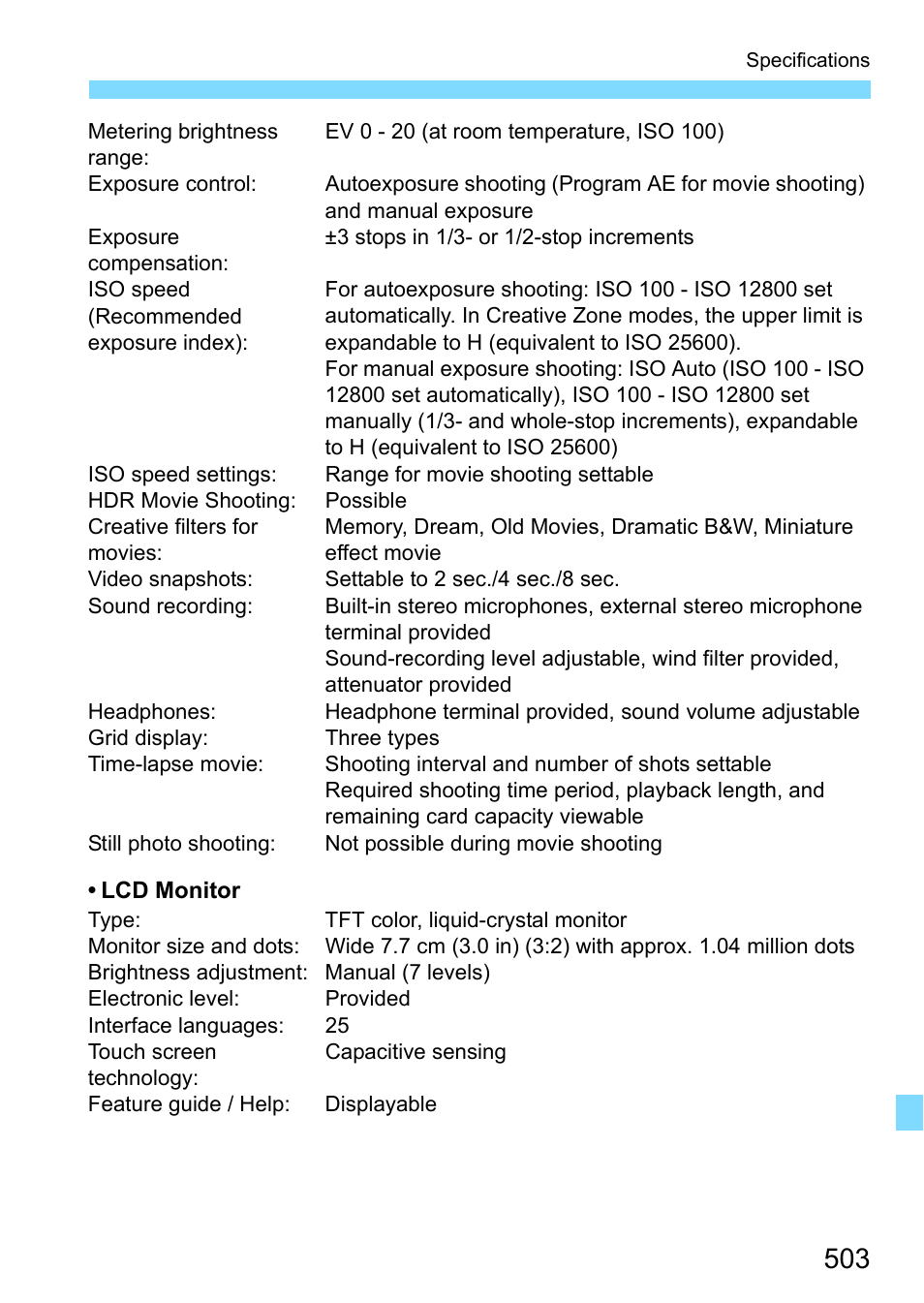 Canon EOS 80D User Manual | Page 503 / 526