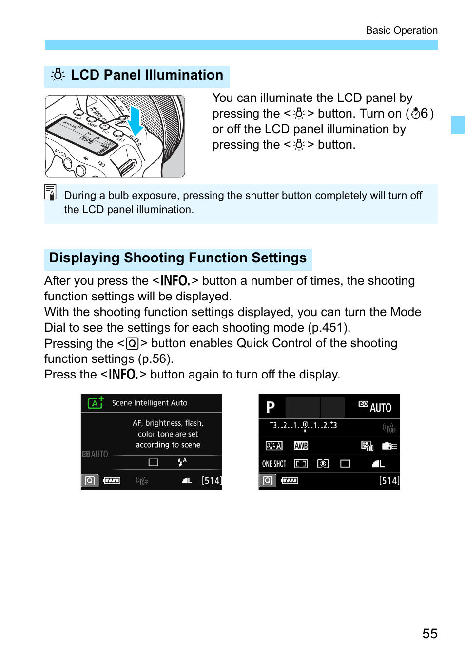 P.55, P.55, 7 | Canon EOS 80D User Manual | Page 55 / 526
