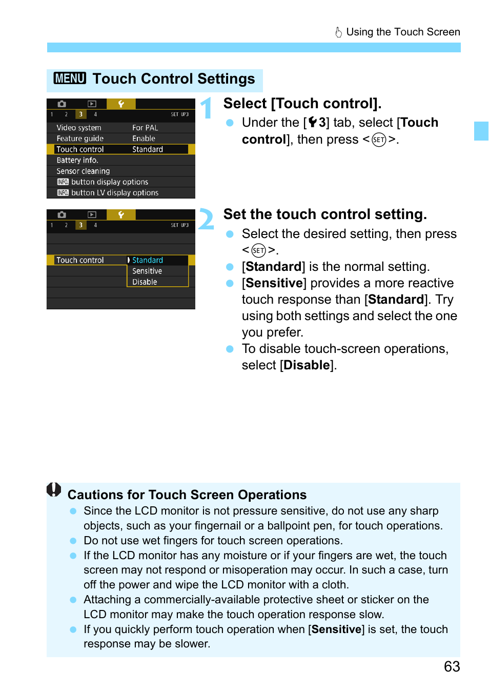 Canon EOS 80D User Manual | Page 63 / 526