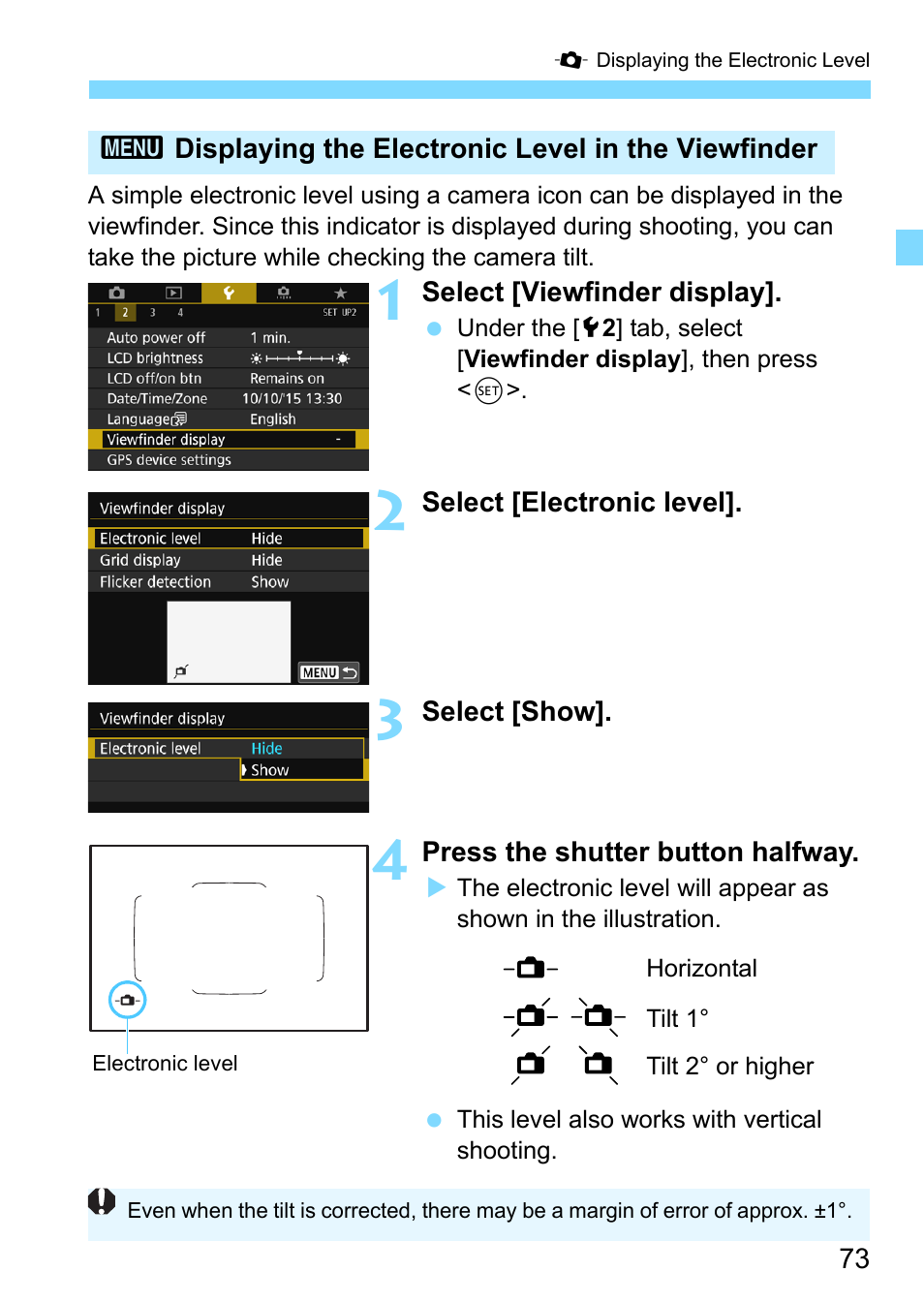 P.73) | Canon EOS 80D User Manual | Page 73 / 526