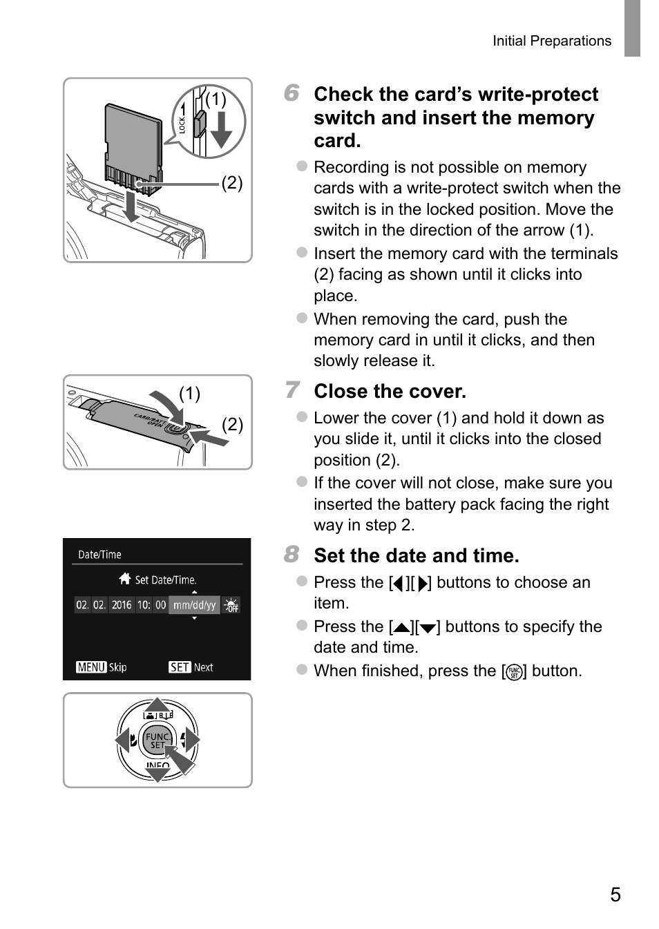 Canon IXUS 285 HS User Manual | Page 5 / 11