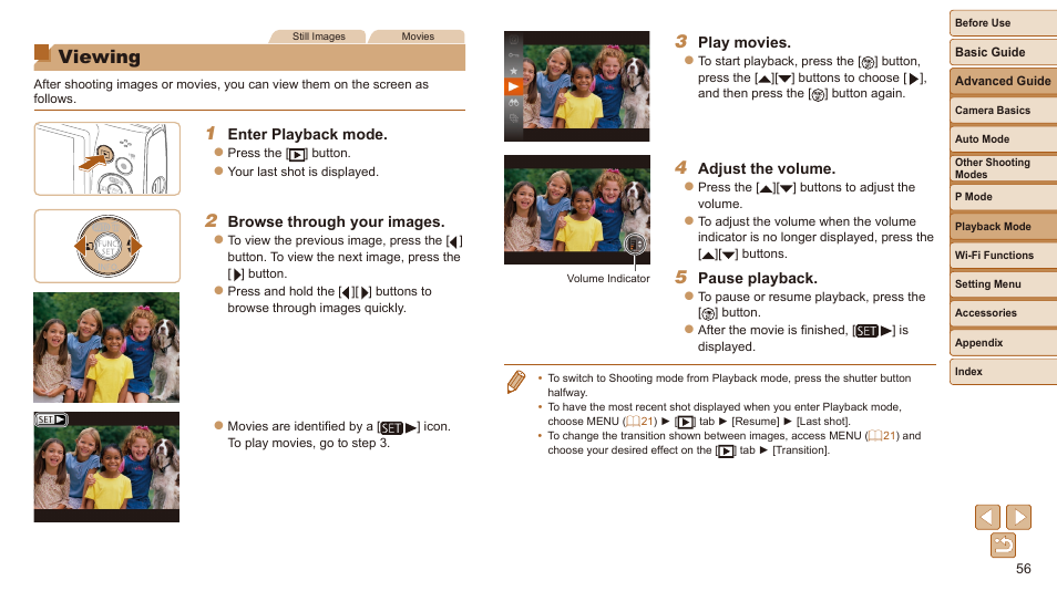 Viewing | Canon IXUS 180 User Manual | Page 56 / 143