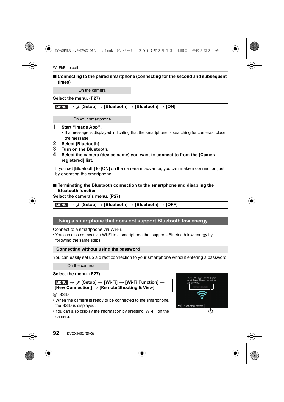 Panasonic Lumix GH5 User Manual | Page 92 / 128