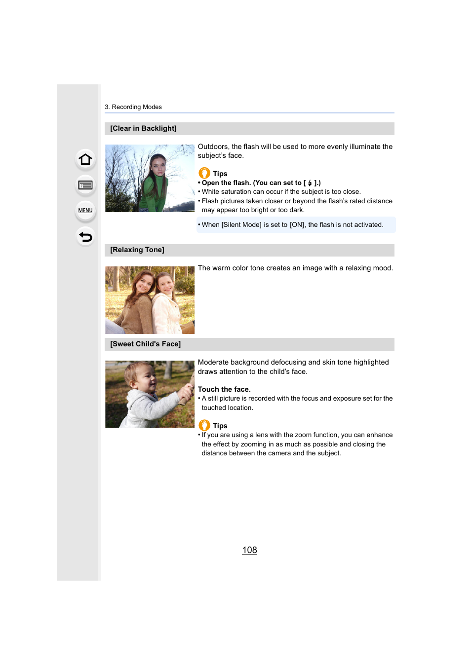Panasonic Lumix DMC-G7 body User Manual | Page 108 / 411