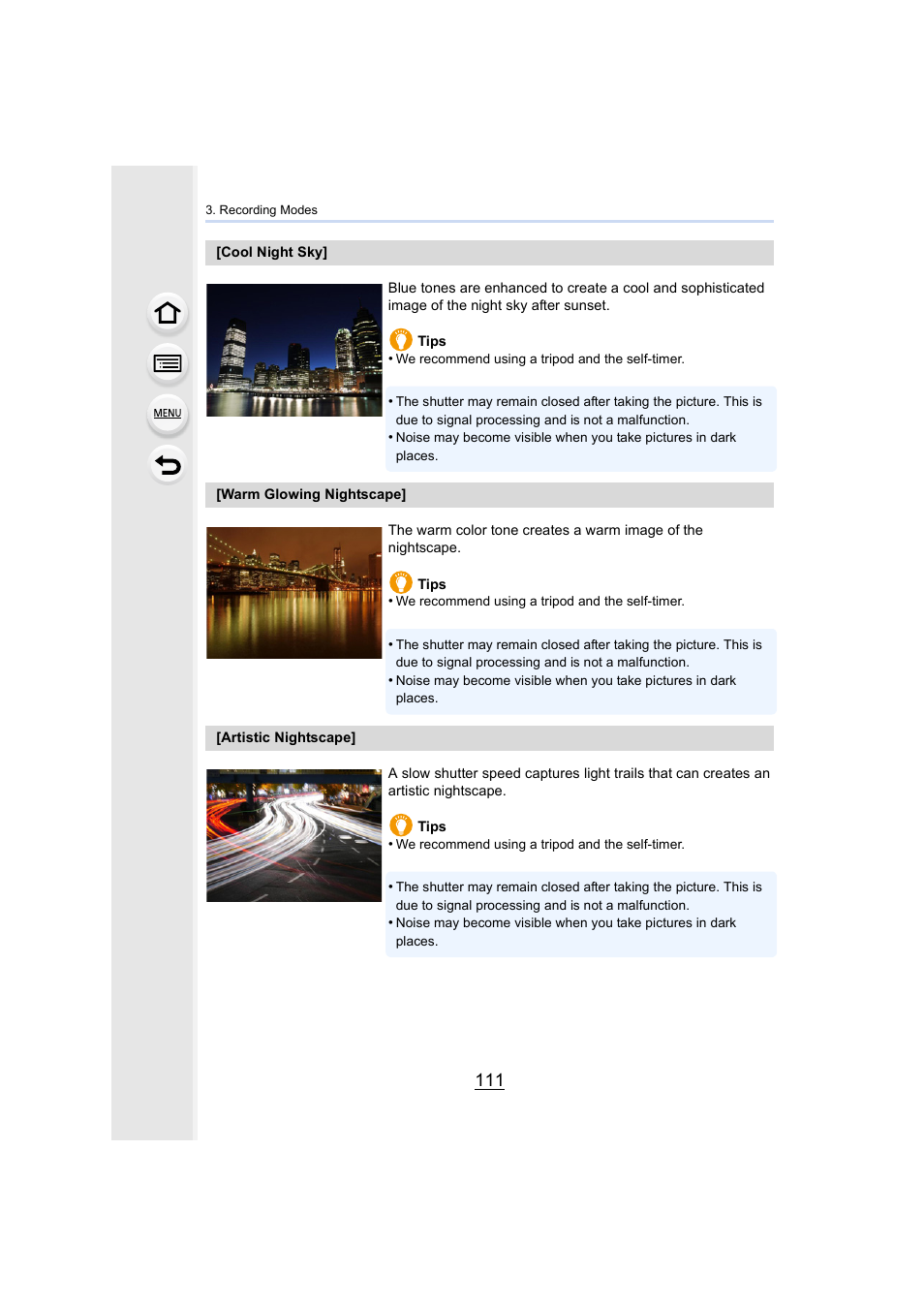 Panasonic Lumix DMC-G7 body User Manual | Page 111 / 411