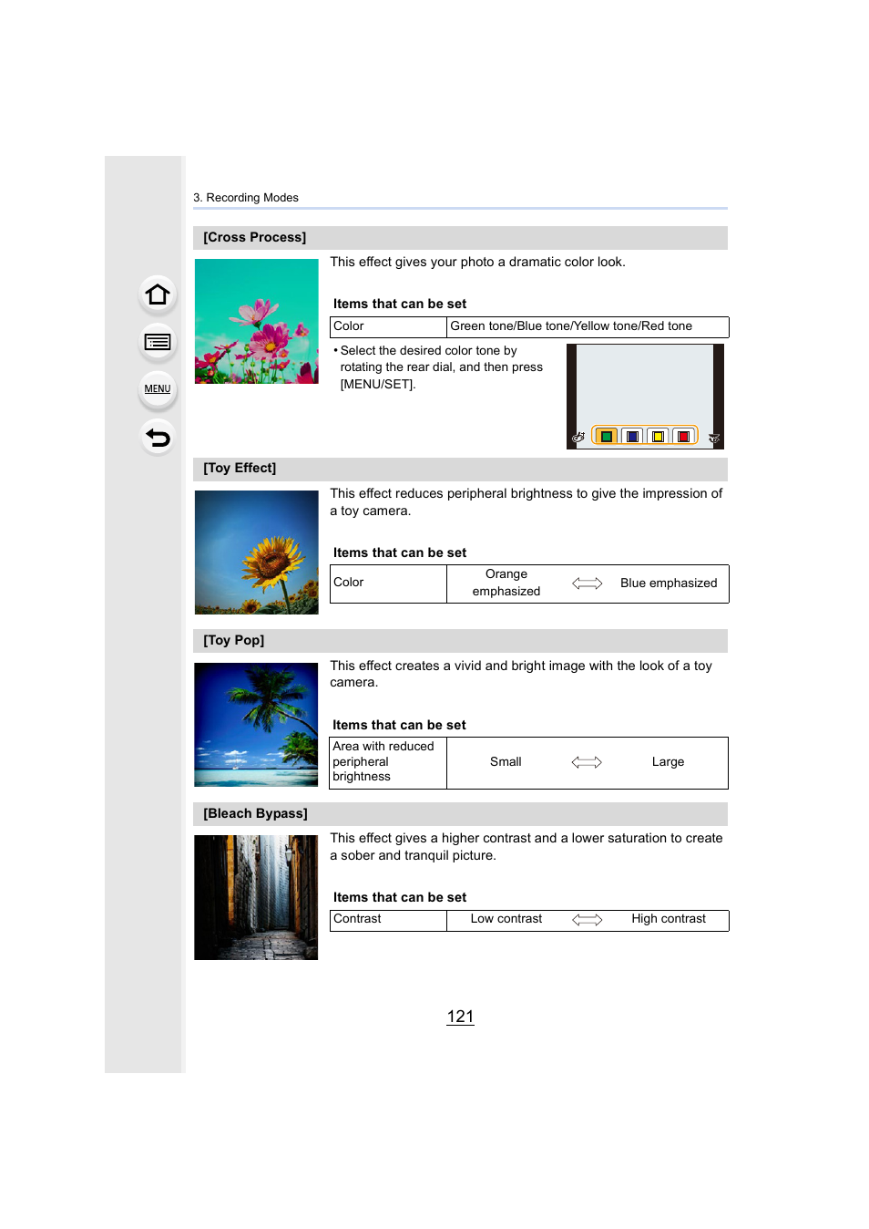Panasonic Lumix DMC-G7 body User Manual | Page 121 / 411