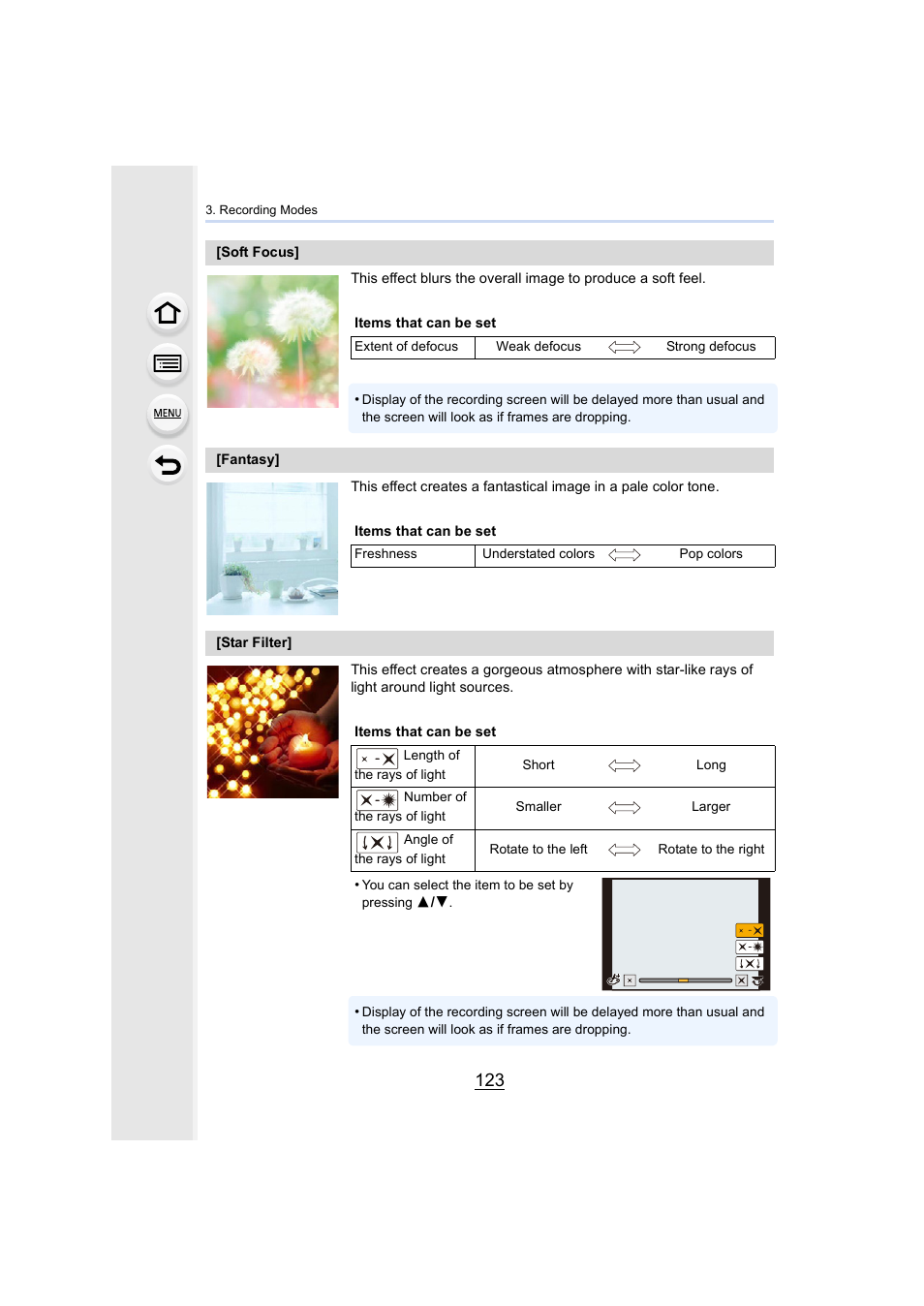 Panasonic Lumix DMC-G7 body User Manual | Page 123 / 411