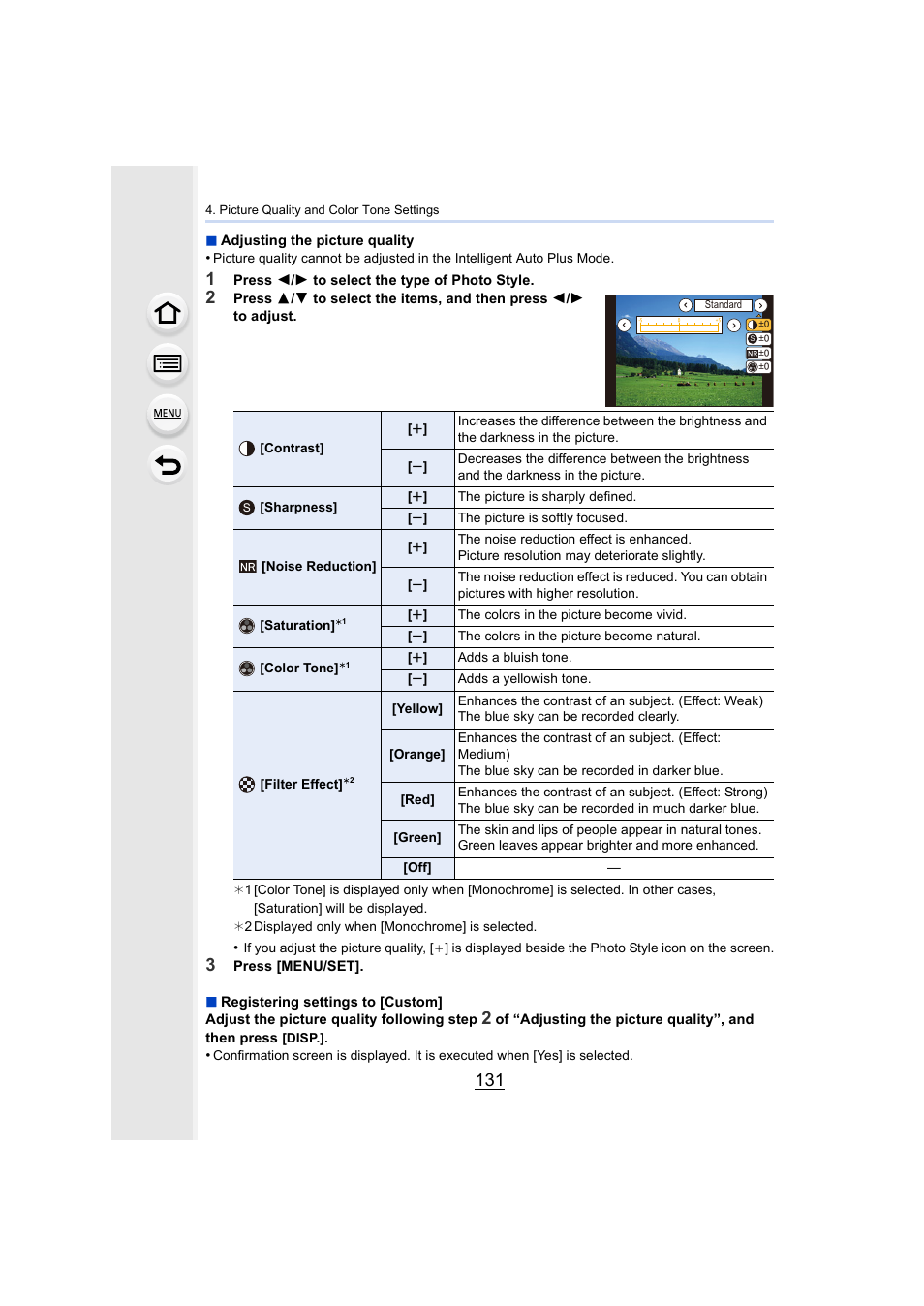Panasonic Lumix DMC-G7 body User Manual | Page 131 / 411