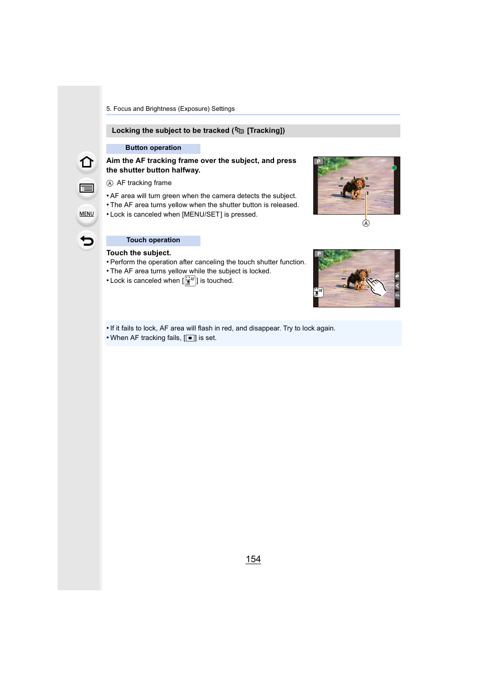 P154) | Panasonic Lumix DMC-G7 body User Manual | Page 154 / 411