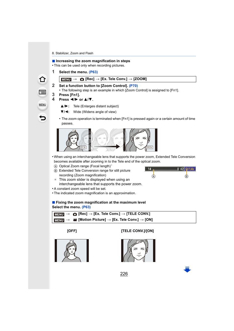 Panasonic Lumix DMC-G7 body User Manual | Page 226 / 411