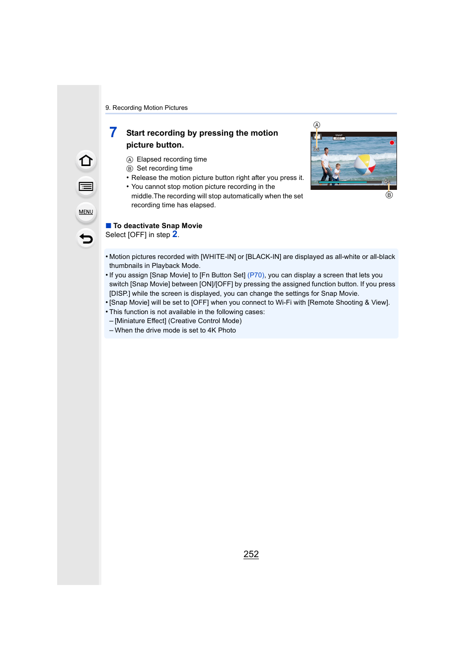 Panasonic Lumix DMC-G7 body User Manual | Page 252 / 411
