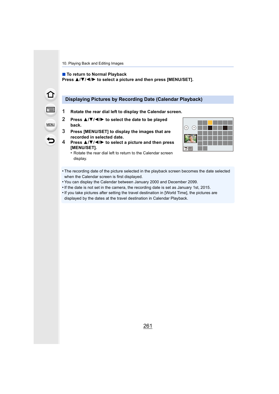 Panasonic Lumix DMC-G7 body User Manual | Page 261 / 411