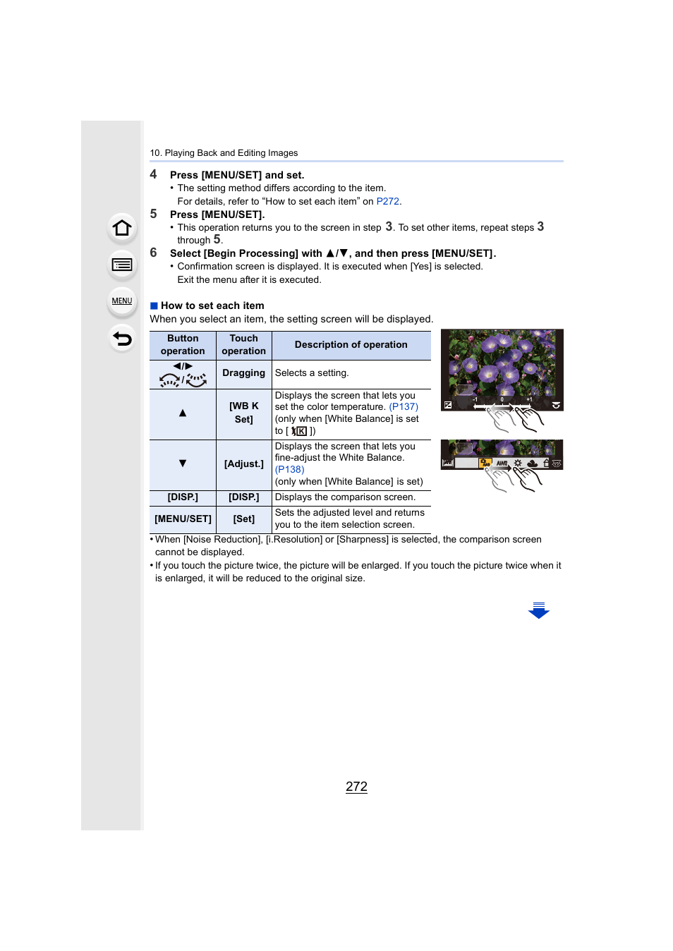 Panasonic Lumix DMC-G7 body User Manual | Page 272 / 411