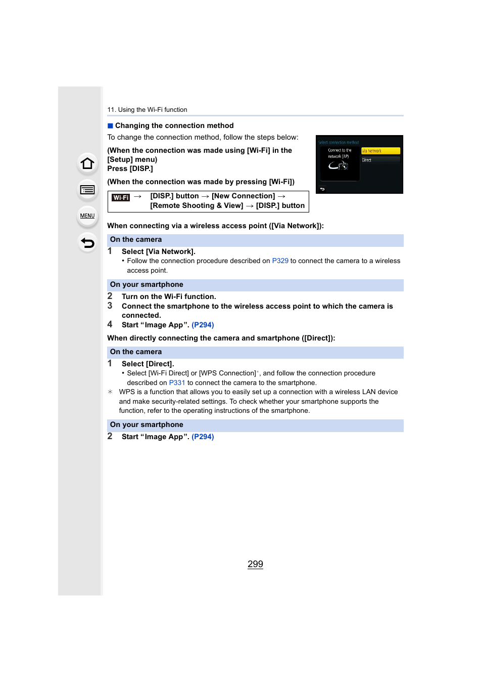 P299 | Panasonic Lumix DMC-G7 body User Manual | Page 299 / 411