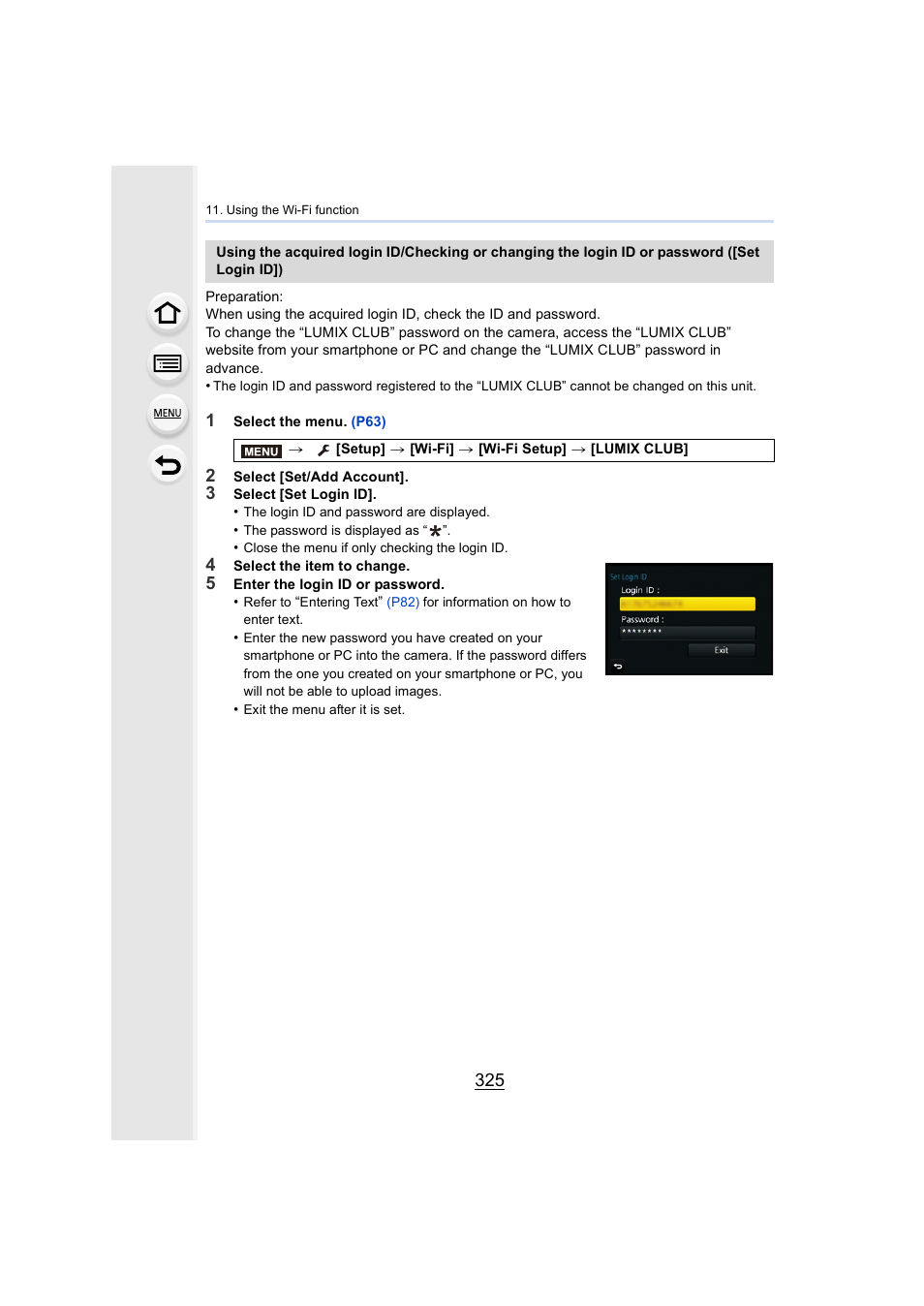 Panasonic Lumix DMC-G7 body User Manual | Page 325 / 411