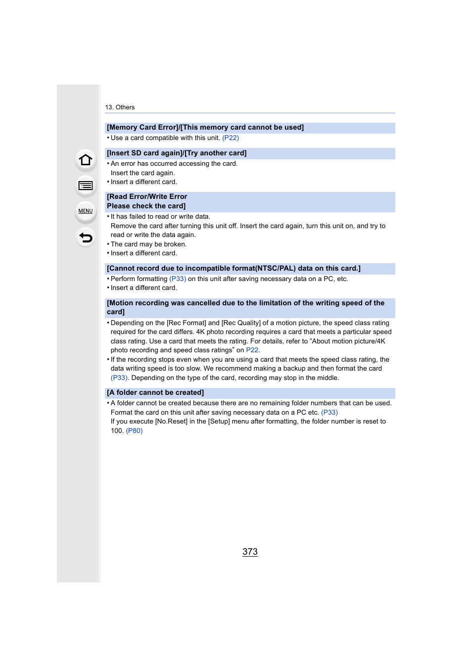 Panasonic Lumix DMC-G7 body User Manual | Page 373 / 411