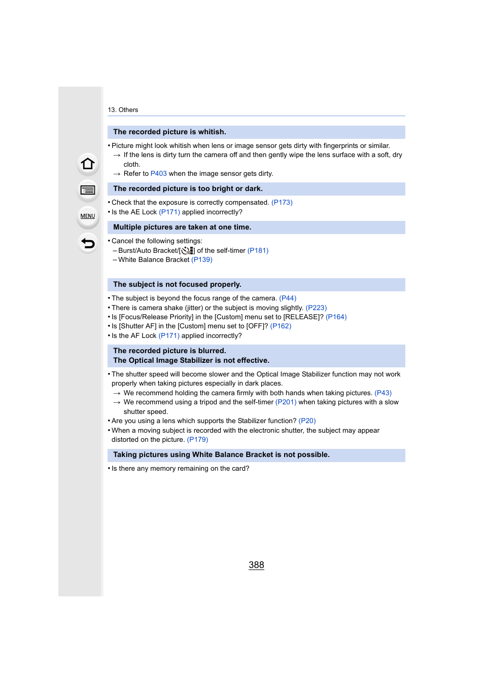 Panasonic Lumix DMC-G7 body User Manual | Page 388 / 411