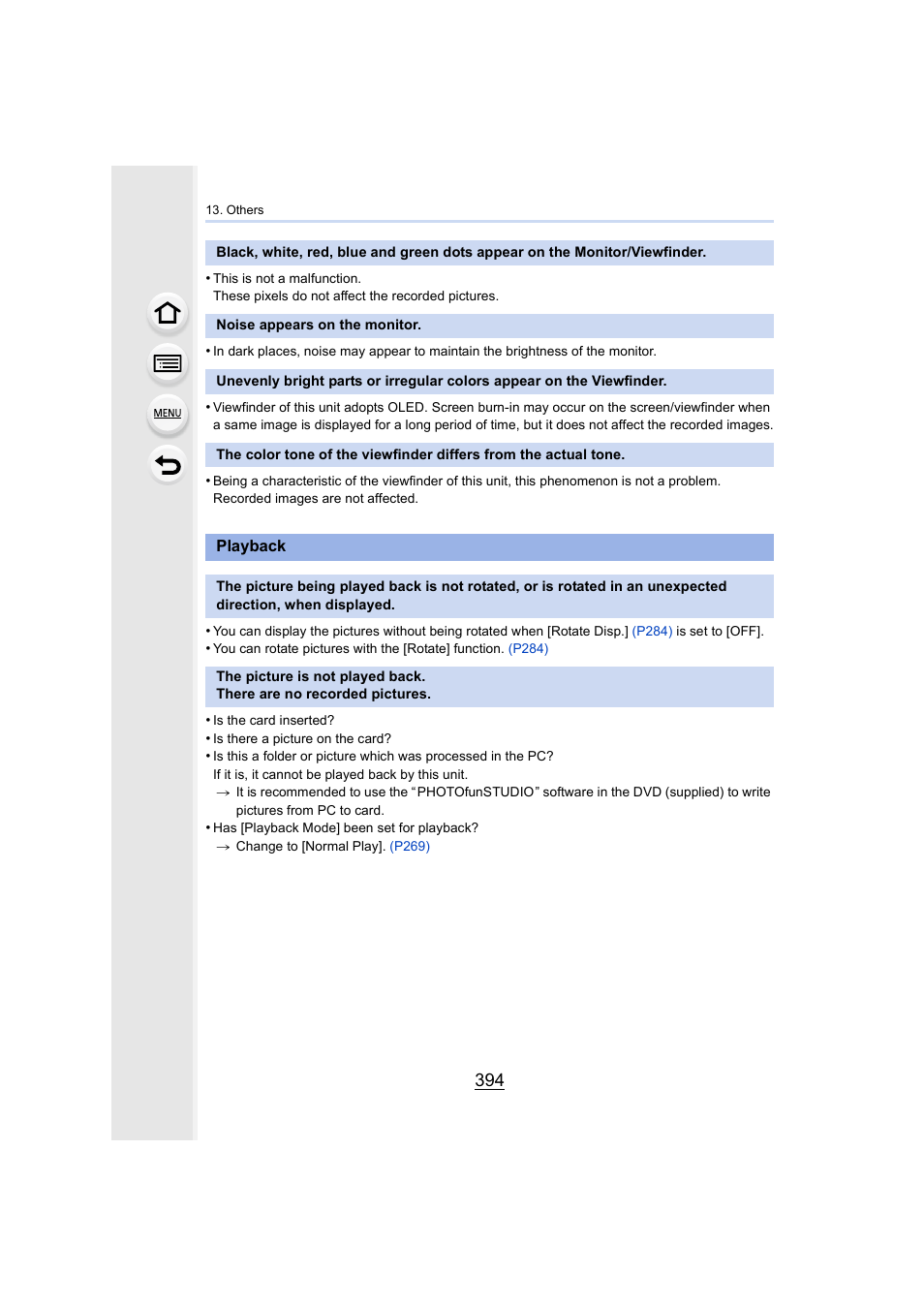 Panasonic Lumix DMC-G7 body User Manual | Page 394 / 411