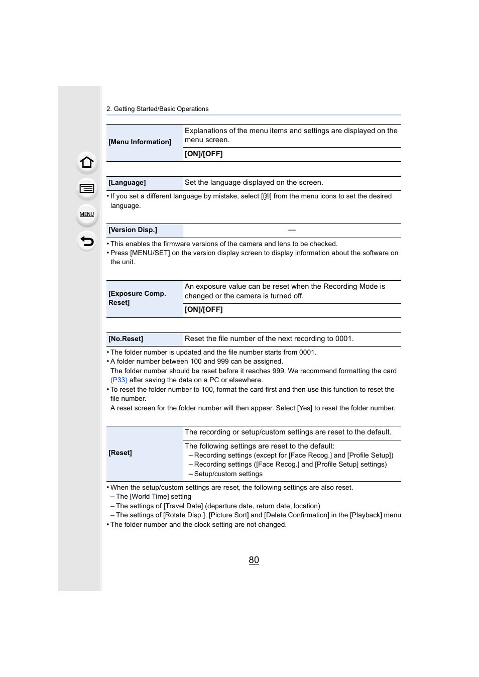 P80) | Panasonic Lumix DMC-G7 body User Manual | Page 80 / 411