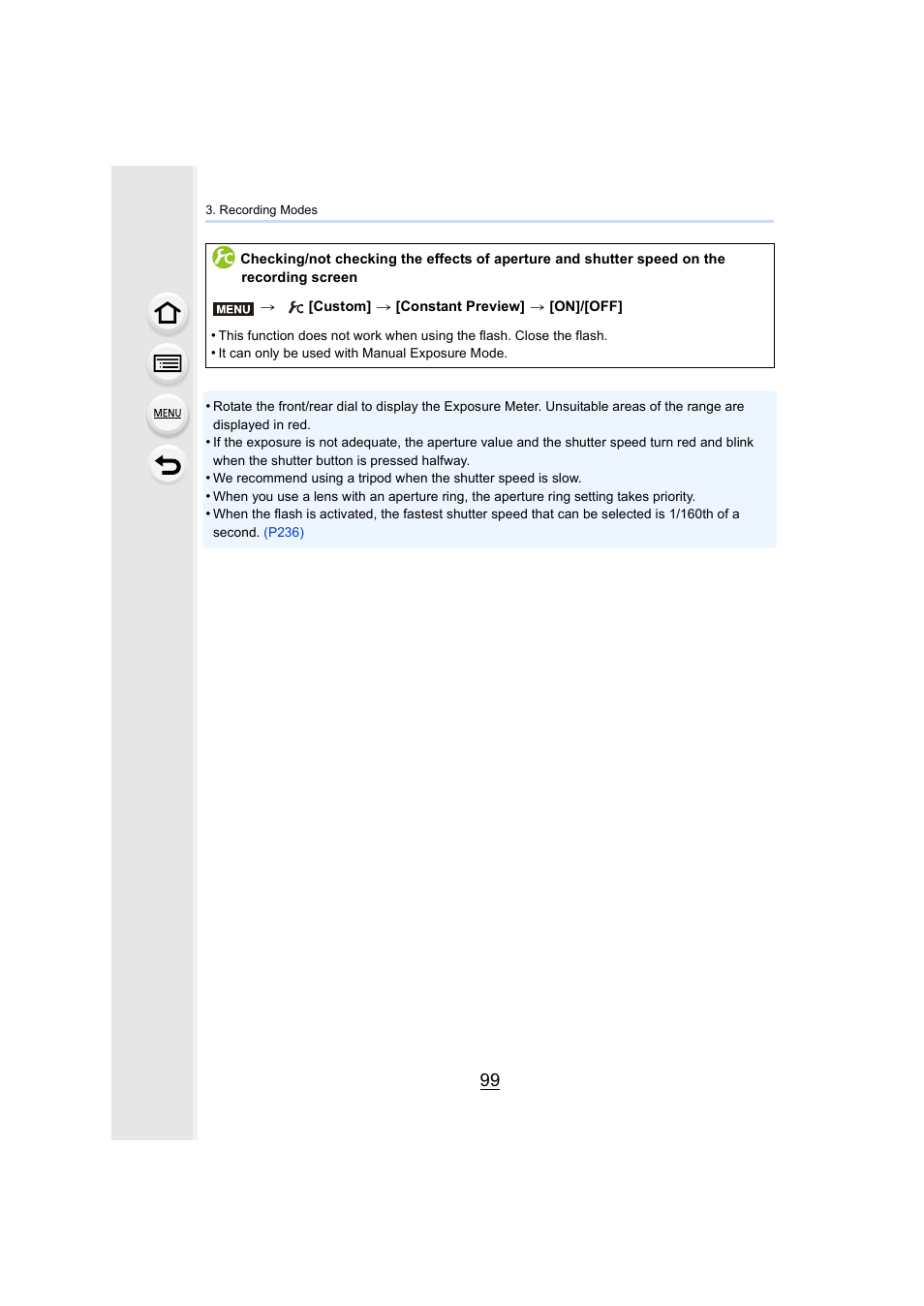 Panasonic Lumix DMC-G7 body User Manual | Page 99 / 411