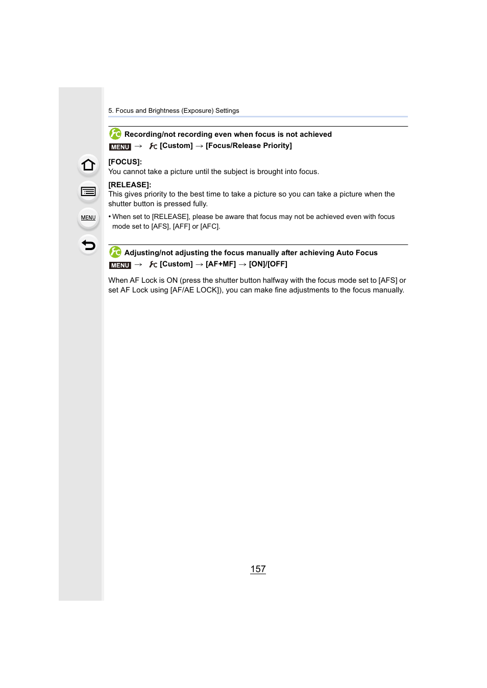 Panasonic Lumix GX8 User Manual | Page 157 / 403