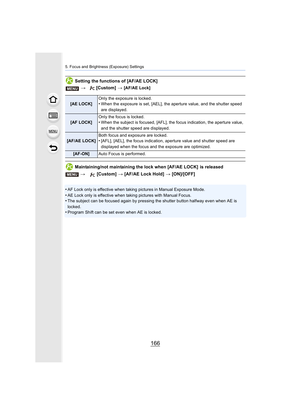 Panasonic Lumix GX8 User Manual | Page 166 / 403