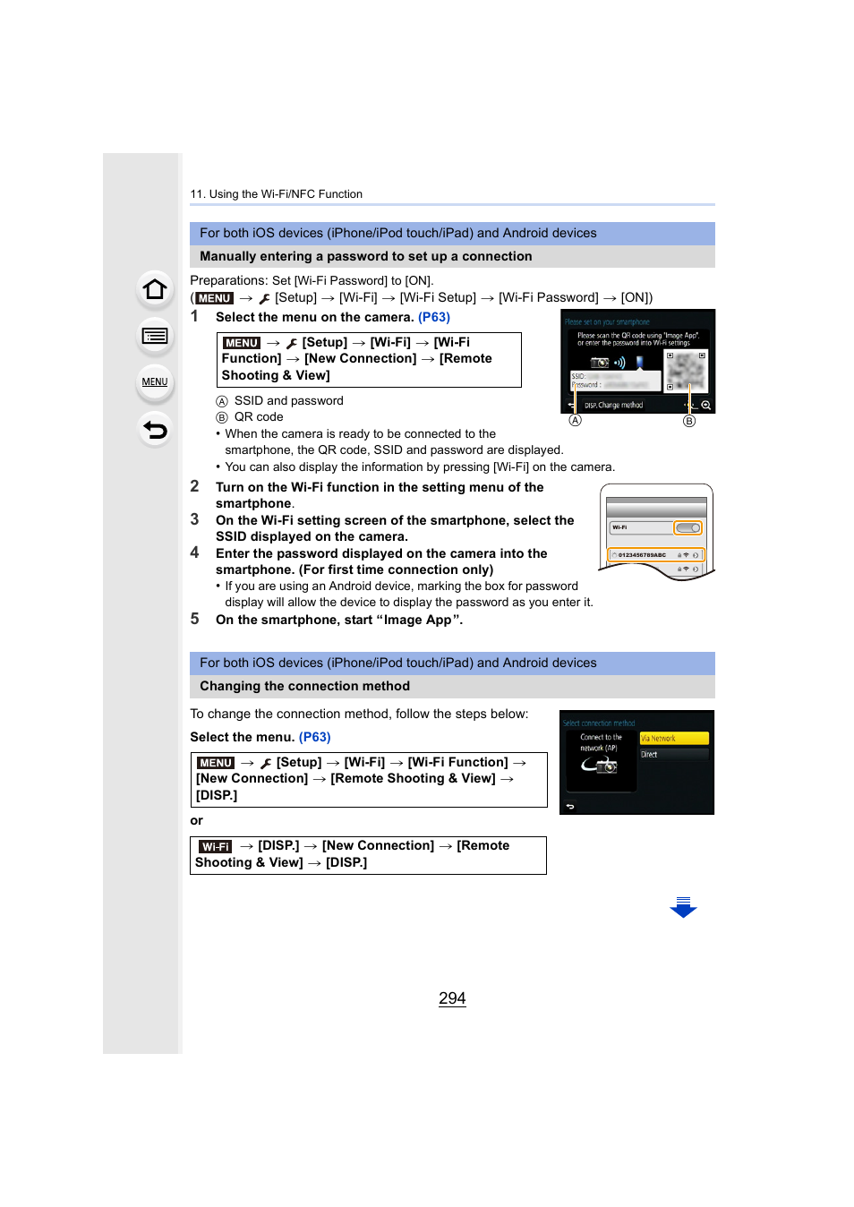 P294 | Panasonic Lumix GX8 User Manual | Page 294 / 403