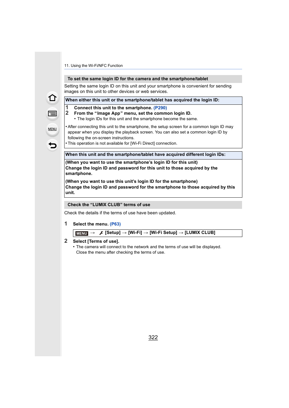 P322) | Panasonic Lumix GX8 User Manual | Page 322 / 403