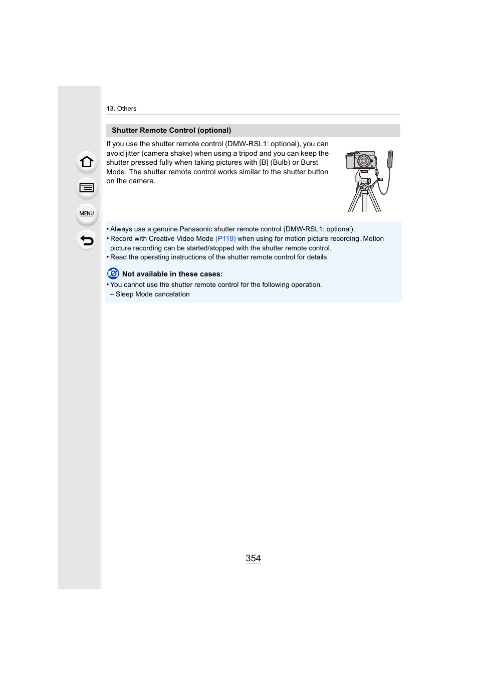 P353, P354, Ional) | P354) | Panasonic Lumix GX8 User Manual | Page 354 / 403