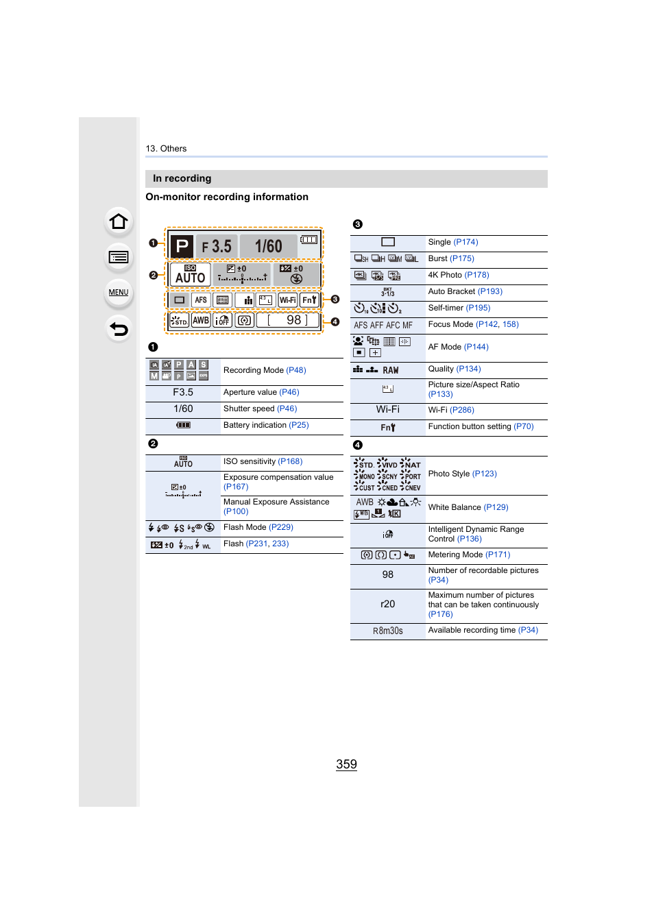 Auto, 8m30s | Panasonic Lumix GX8 User Manual | Page 359 / 403