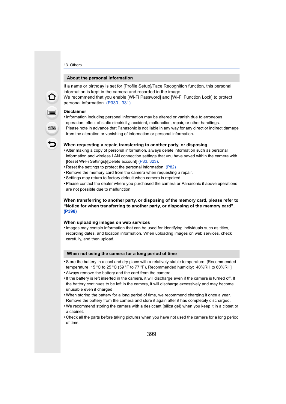 Panasonic Lumix GX8 User Manual | Page 399 / 403