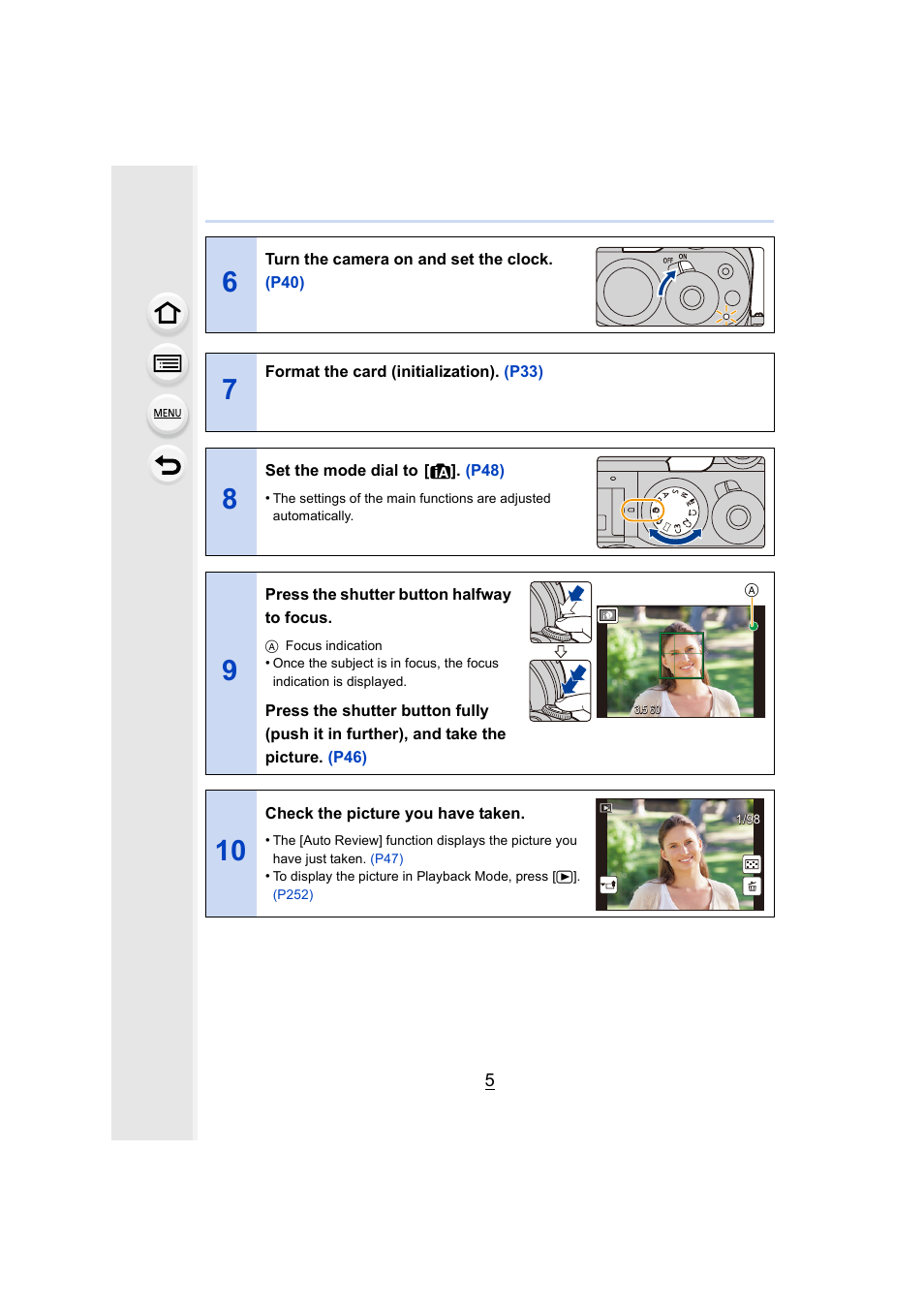Panasonic Lumix GX8 User Manual | Page 5 / 403