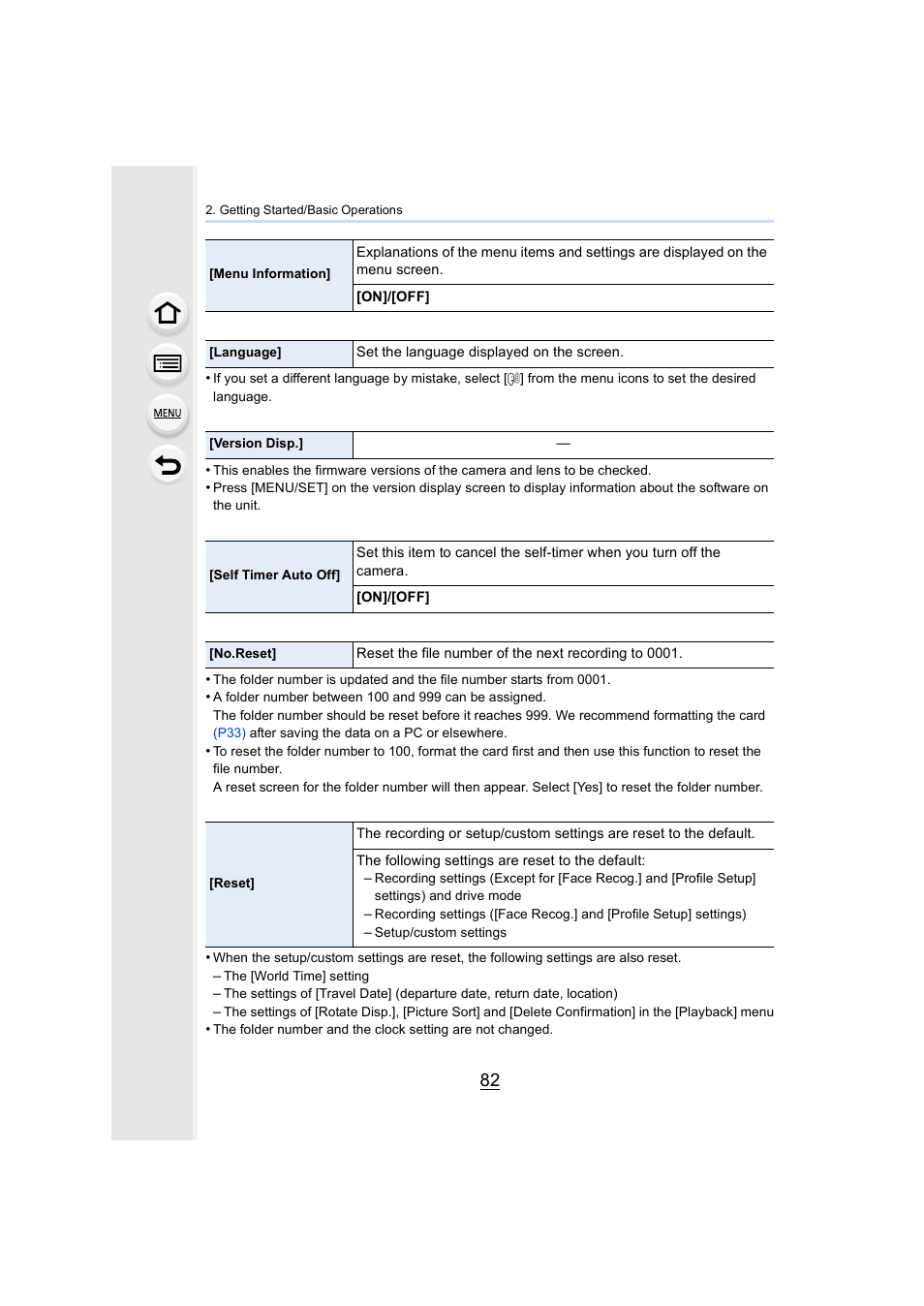 P82) | Panasonic Lumix GX8 User Manual | Page 82 / 403