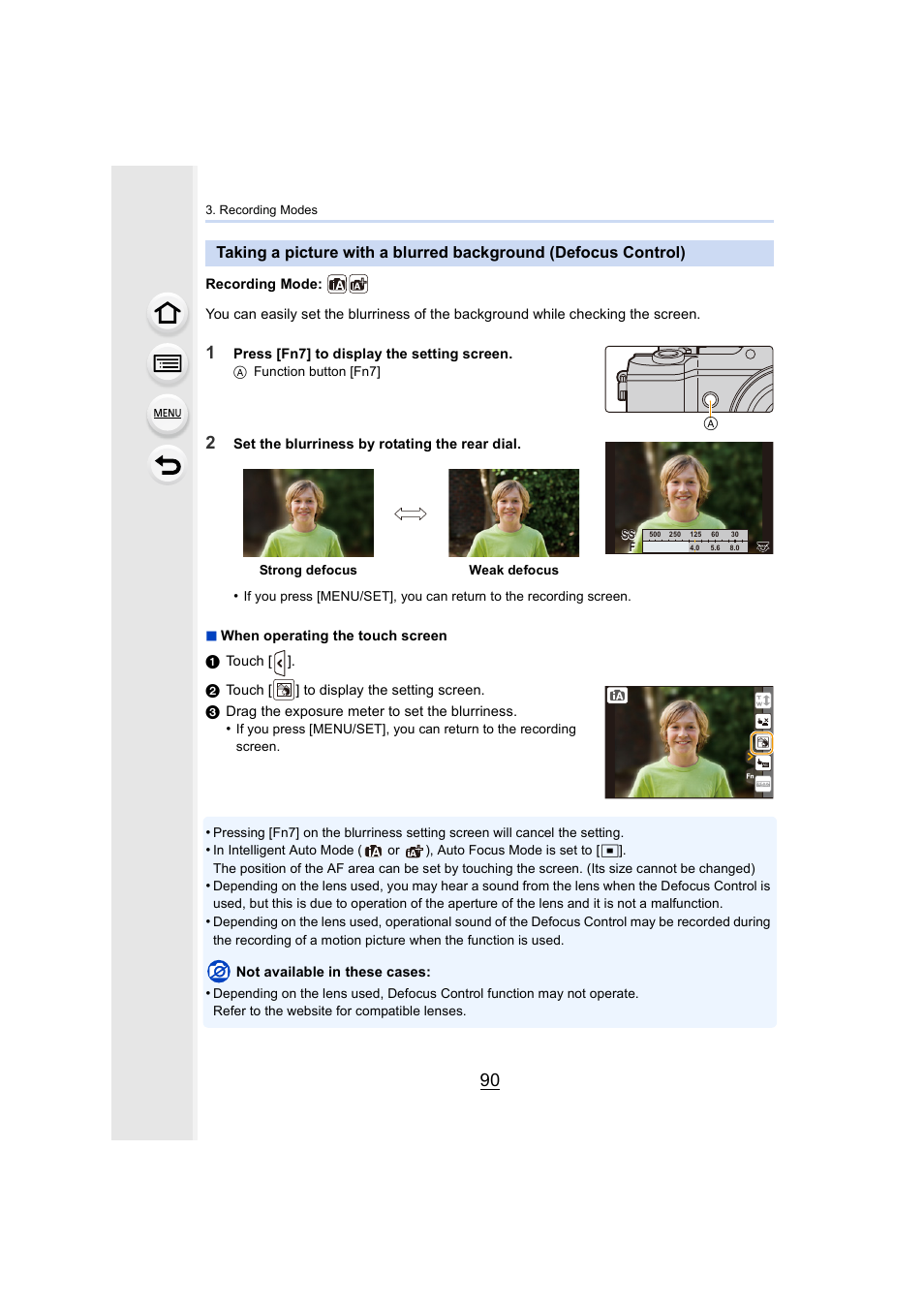 P90) | Panasonic Lumix GX8 User Manual | Page 90 / 403