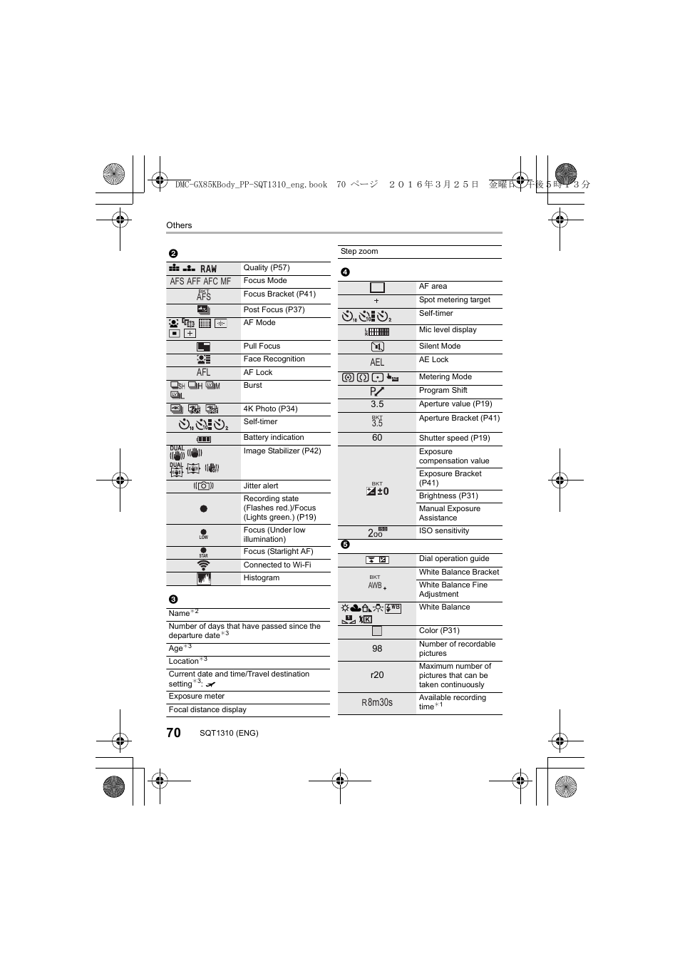 8m30s | Panasonic Lumix GX80 User Manual | Page 70 / 92