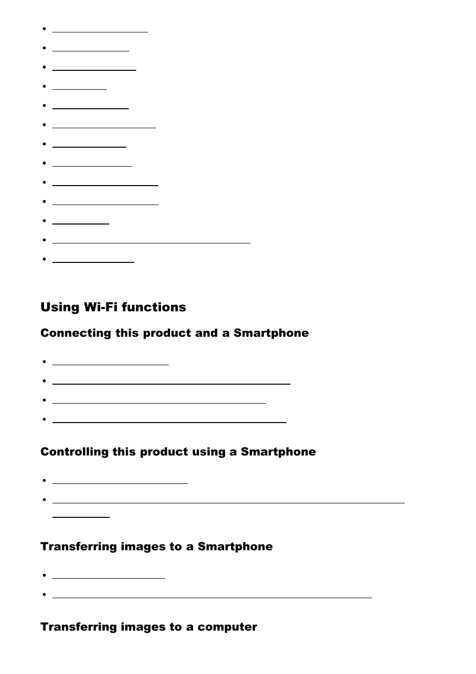 Using wi-fi functions | Sony Cyber-shot DSC-RX100 IV User Manual | Page 10 / 259