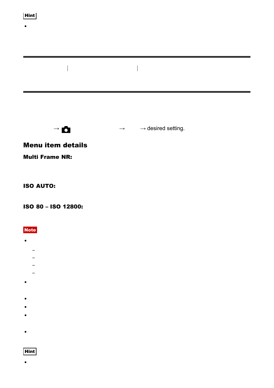 Iso [93 | Sony Cyber-shot DSC-RX100 IV User Manual | Page 109 / 259